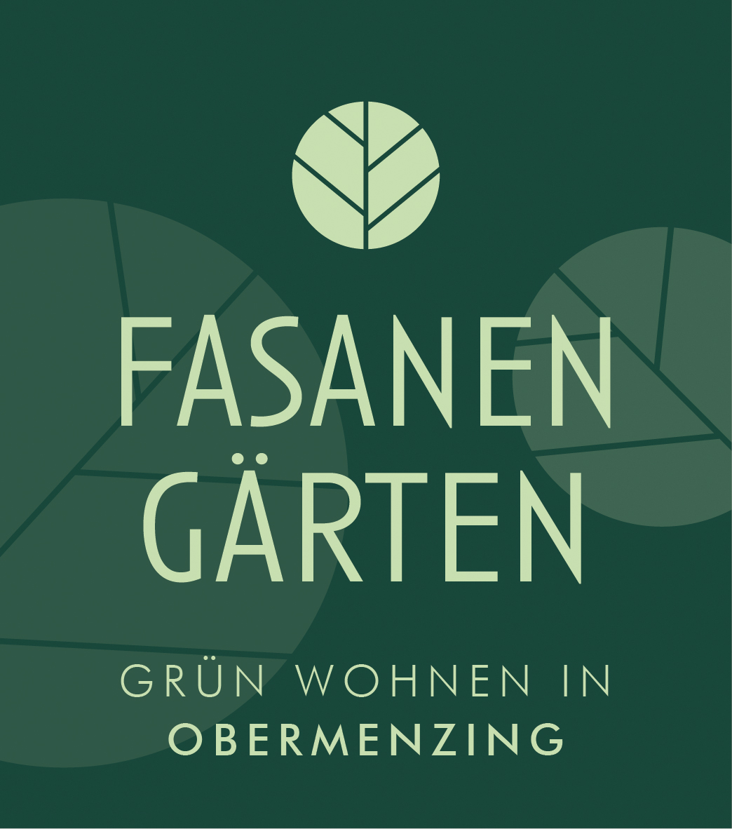 Logo Wohnprojekt Fasanengärten, grün wohnen in Obermenzing